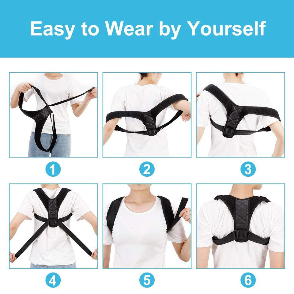 Buy Best Quality Back Posture Corrector belt by Vocota.com
